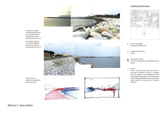 spiagge, marina di massa, studio di fattibilità, accessibilità, recupero ambientale