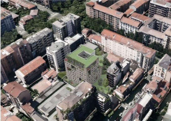 edificio residenziale, appartamenti, via Lomellina, Milano
