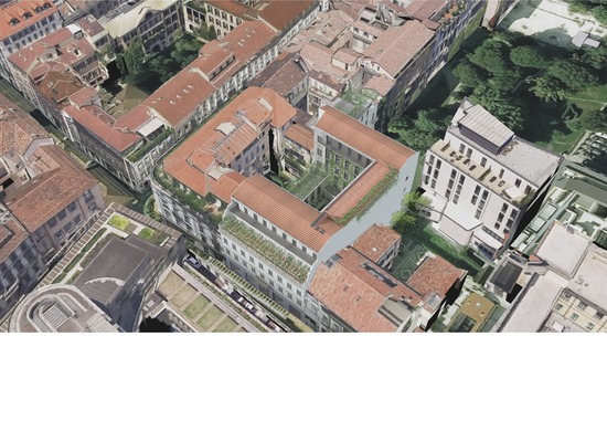 edificio residenziale, milano, risanamento conservativo