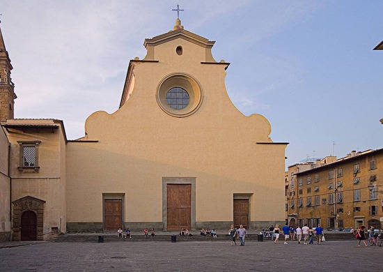 illuminazione santo spirito, firenze