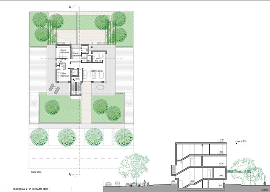 insediamento residenziale, montevarchi