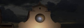 illuminazione santo spirito, firenze